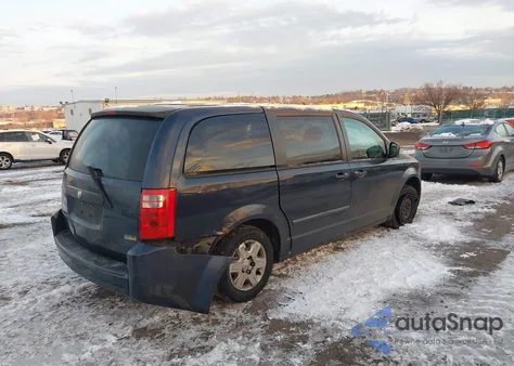 2008 Dodge Grand Caravan Se from USA, damaged, VIN 1D8HN44H08B169819